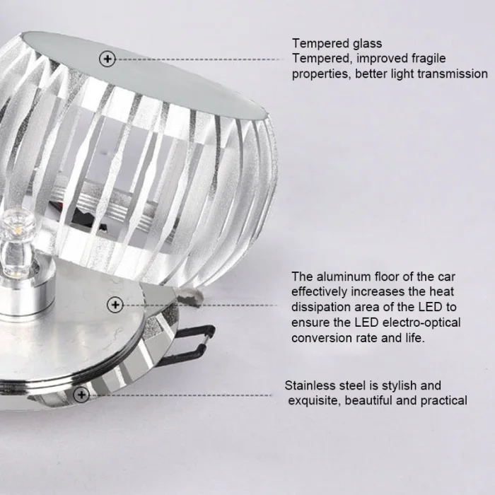 Conduziu a Luz de Teto Decoração da Lâmpada Estilo Moderno Parede Arandela Branco Quente Luminária 3 w Tn88 11 Estilo moderno conduziu a luz de teto