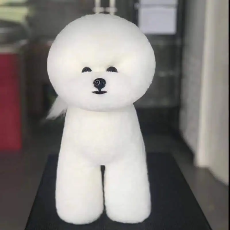 Парик Bichon для собак только груминга домашних животных обрезка тренировка Бишон