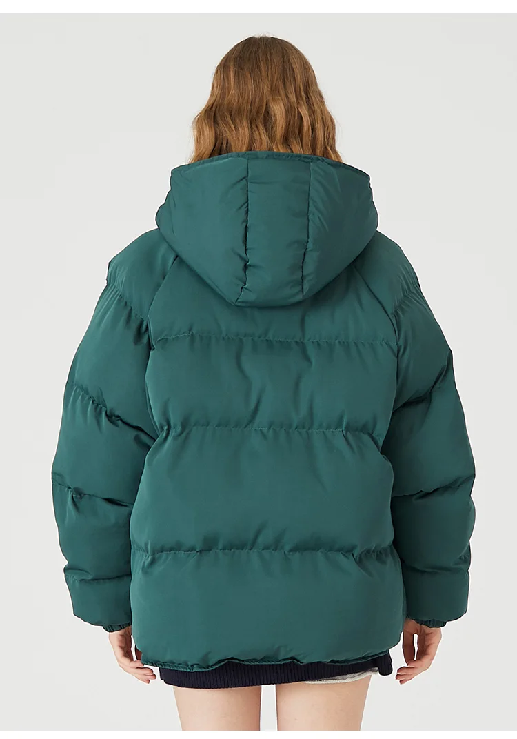 Aolamegs, зимняя куртка, двусторонняя, носимая, мужская куртка, сплошной цвет, толстая, с хлопковой подкладкой, с капюшоном, карго, пальто, теплая уличная одежда, зима