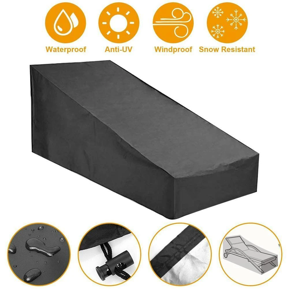 Funda protectora impermeable para muebles, tumbona para Patio al aire  libre, Protector de asiento, almohada, cojín de columpio para jardín|Bolsas  de almacenamiento| - AliExpress
