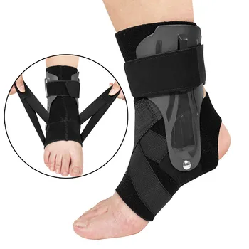 1 Pcs Ankle Braces Bandage Bandjes Sport Veiligheid Verstelbare Enkel Protectors Ondersteunt Guard Foot Stabilisator Bandage Bescherming