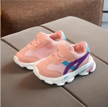 

Autumn Winter Kids Shoes Baby Boys Girls Children's Casual Warm Sneakers Breathable Soft Running Sports Shoes Size 21-30