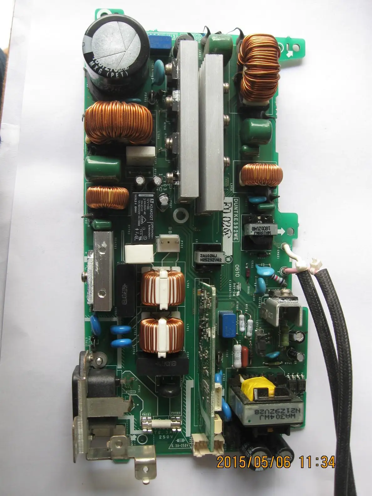 Projector power supply For Sharp XG-J630XA lamp power supply high voltage board lighting board power supply board