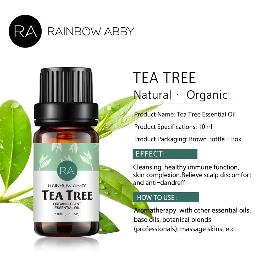 45 Flavors 100% Natural Essential Oil Lavender Chamomile Rose Pure Plant Perfume Body Massage 10ml 8pcs/set | Красота и здоровье