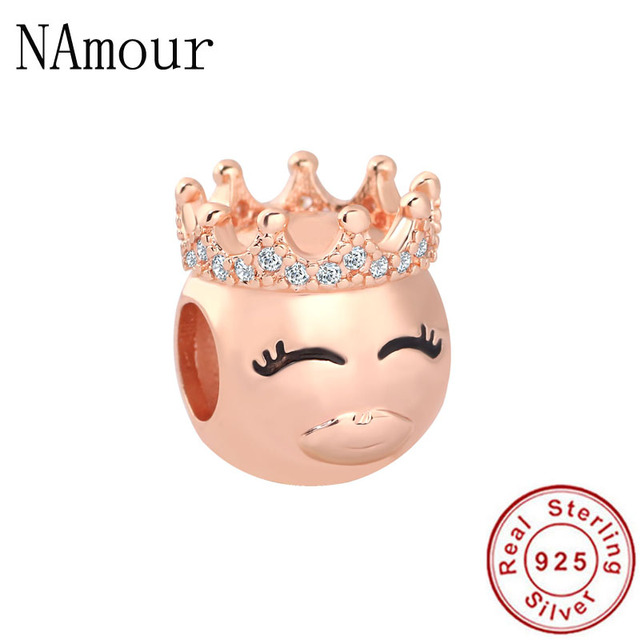 Rose Gold Dreamcatcher Spacer Beads Diy Fit Original Pandora Charms Silver 925 Bracelet Jewelry For Women Man Making F274