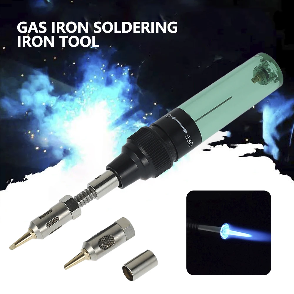 Wireless Butane Gas Welding Soldering Irons Welding Pen Burner Blow