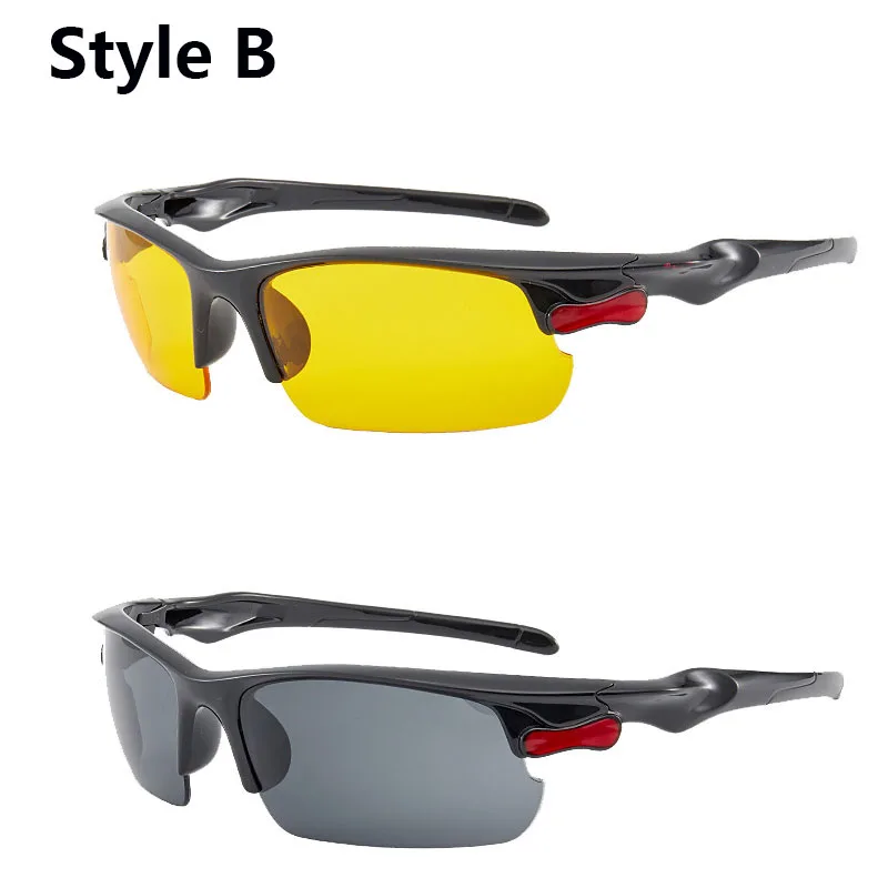 New 2 Pack Polarized Car Night Vision Goggles Sunglasses Night Driver Driving Goggles Unisex UV400 Glasses Auto Parts