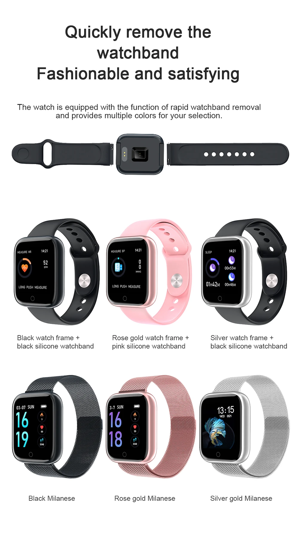 IP80 фитнес-Браслет Смарт-часы IP80 водонепроницаемый для Apple Watch Xiaomi Ios Android с монитором сердечного ритма Смарт-браслет