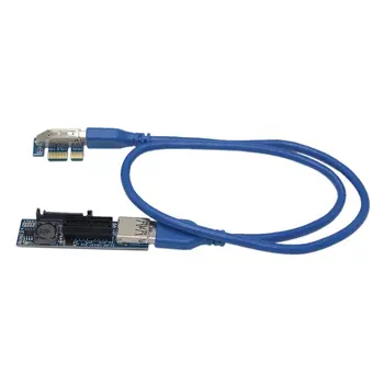 

Pci-E To Pci-E Riser Card 1 To 2 Pci-E To Pci-E Slot One To Two Expansion Card Usb3.0 Pci-E Expansion Card
