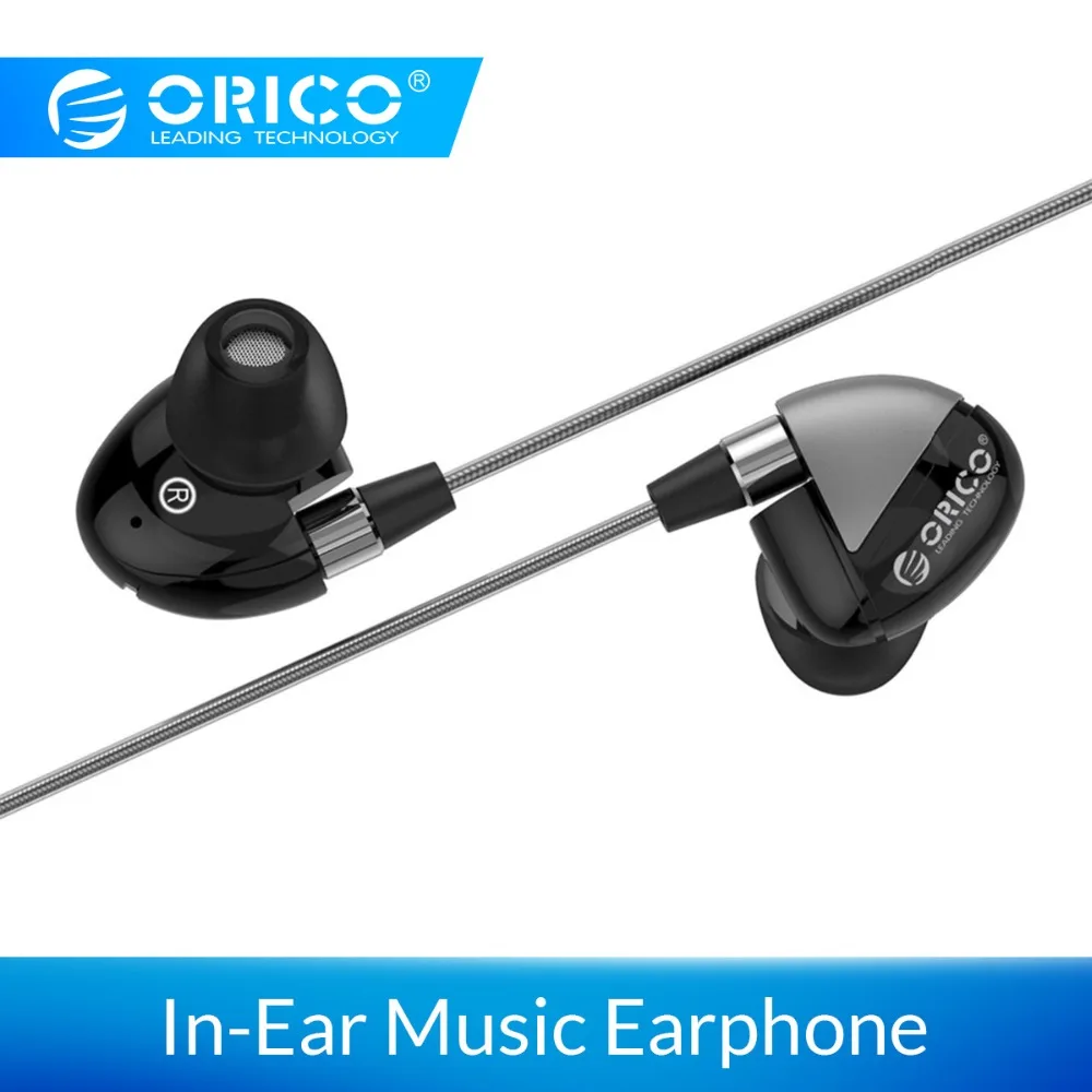  ORICO In Ohr Kopfhörer Sport Musik Stereo Sound Ohrhörer mit Mikrofon Für iphone 6 6s xiaomi kopfhö