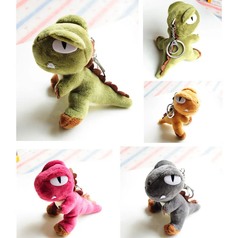 Плюшевая игрушка брелок в виде динозавра 11 см|Куклы| |