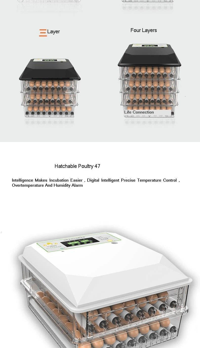 Incubator Automatic Small Household Type Mini Incubator Small Egg Hatching Box Chicken Duck Goose Incubator