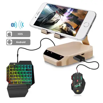 

PUBG converter Mobile Gamepad G1/Mix Mobile Gamepad Keyboard Mouse Converter Adapter Dock For Android IOS Mobile Game For PUBG
