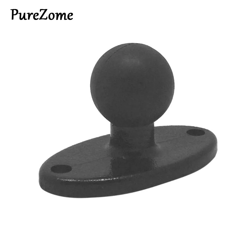 

Rubber Ball Head Mount Adapter Bracket Plate for Ram Mounts for Gopro Camera Smartphones Extension Arm for Garmin ZUMO Plate Acc