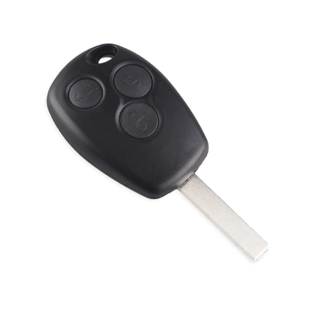 KEYYOU 15X3 Кнопка без выреза пустой клинок замена ключа автомобиля чехол Брелок для Renault Dacia Modus Clio 3 Twingo Kangoo ключ оболочки