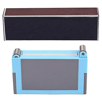 

Guitar Saddle Sander Nut Polishing Kit with Sandpaper Abrasive Saddle Burnish Tool Guitar Accessories Parts