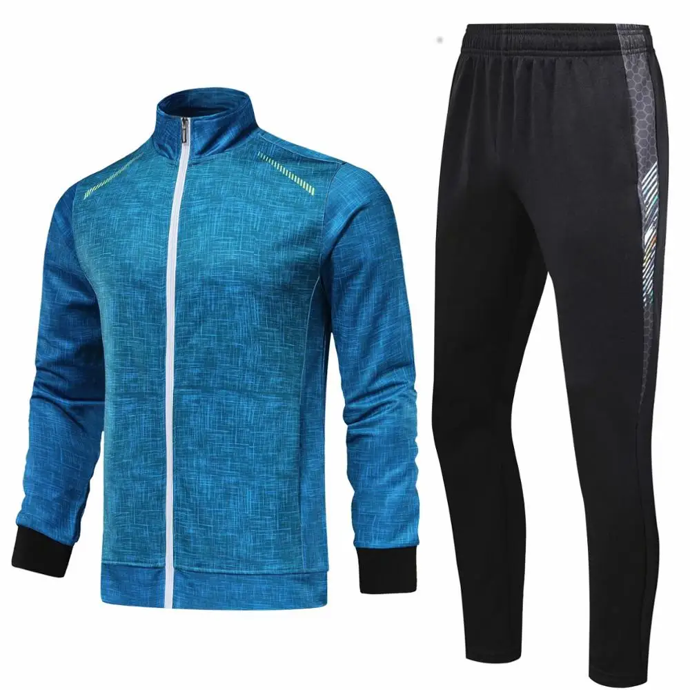 

New Soccer Jacket &Football Pants Training Suit Soccer Match Appearance coat Long Sleeve Sportswear Soccer Custom Running Sets