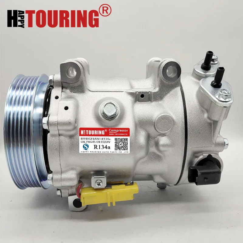 SD6C12 AC компрессор для Peugeot 207 307 308 508 PARTNER C3 C4 C5 DS3 9659875780 6453QJ 6453QK 6453WK 6453WL 6453ZZ