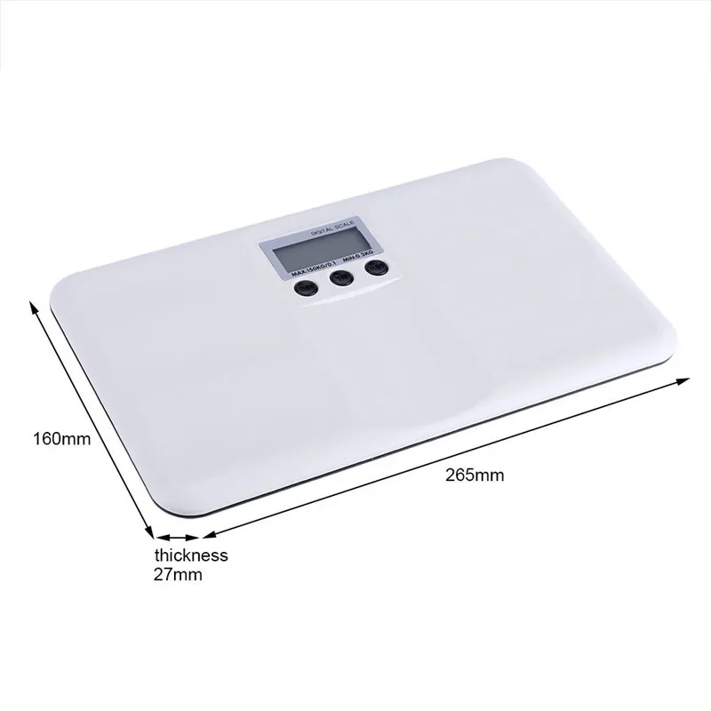 Top Quality LCD Digital Electronic Baby electronic scale portable plastic anti-fall baby pet weight scale 0.3kg-150kg
