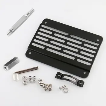 

American Car License Frame Trailer Hook License Plate Frame Skeleton License Plate Frame Aluminum Alloy License Frame