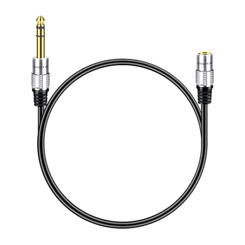 

3.5mm Socket To 6.35mm 1/4" Plug Stereo Headphone Connector Adapter Cable