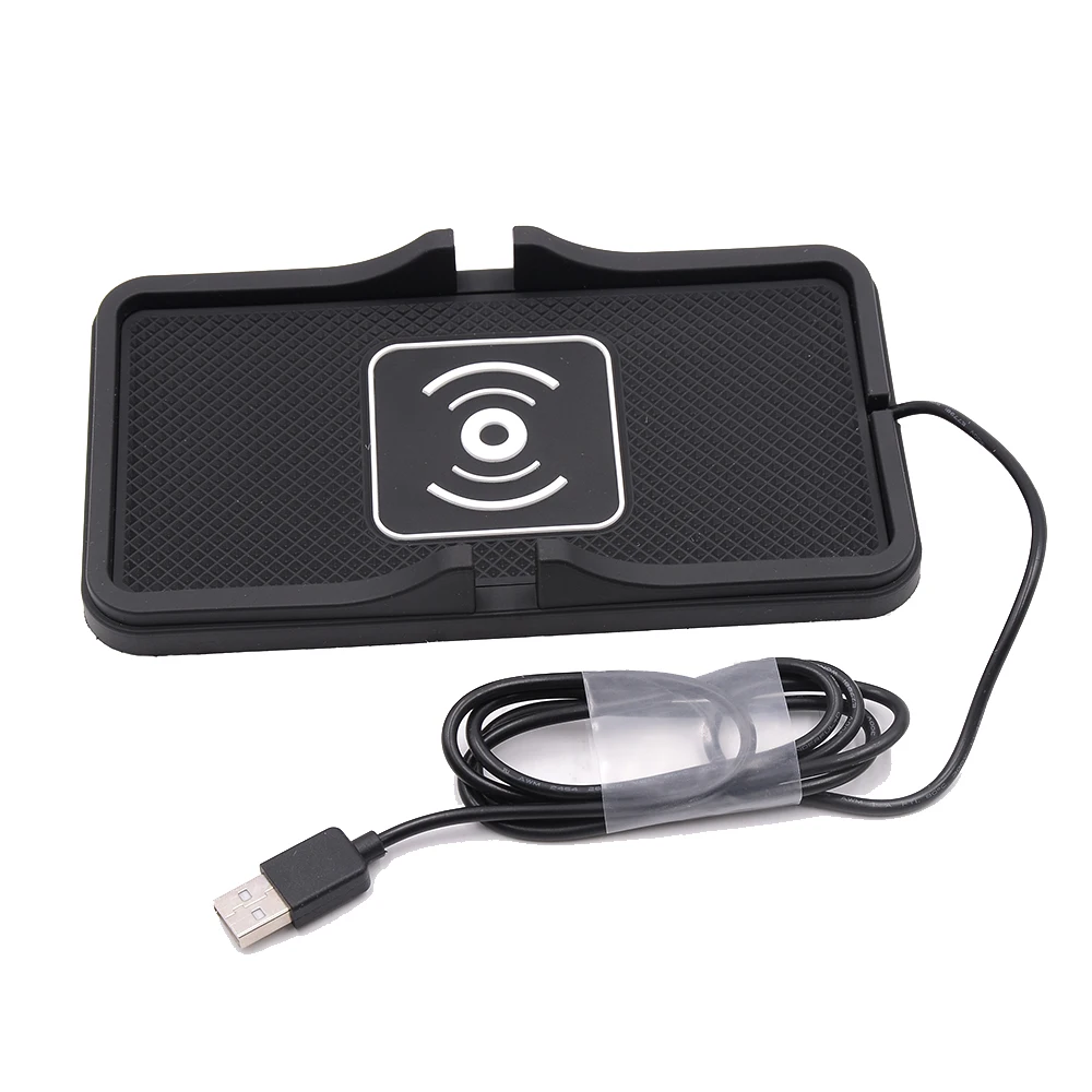 Car wireless fast charger for BMW f10 f11 f30 f32 universal for iphone 11 xr xs 8 dashboard holder mount non-slip silicone stand Car wireless fast charger for BMW f10 f11 f30 f32 universal for iphone 11 xr xs 8 dashboard holder mount non-slip silicone stand