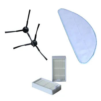 

Robot Side Brush Cleaner HEPA Filter Mop Cloth for ilife V3s V3+ V5 (CW310) V5s PRO Robotic Vacuum Cleaner Parts Accessories