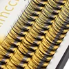 Kimcci MIX 3D Length Mink Individual Eyelash Extension False 20D Volume Cluster Lashes Natural Faux 6