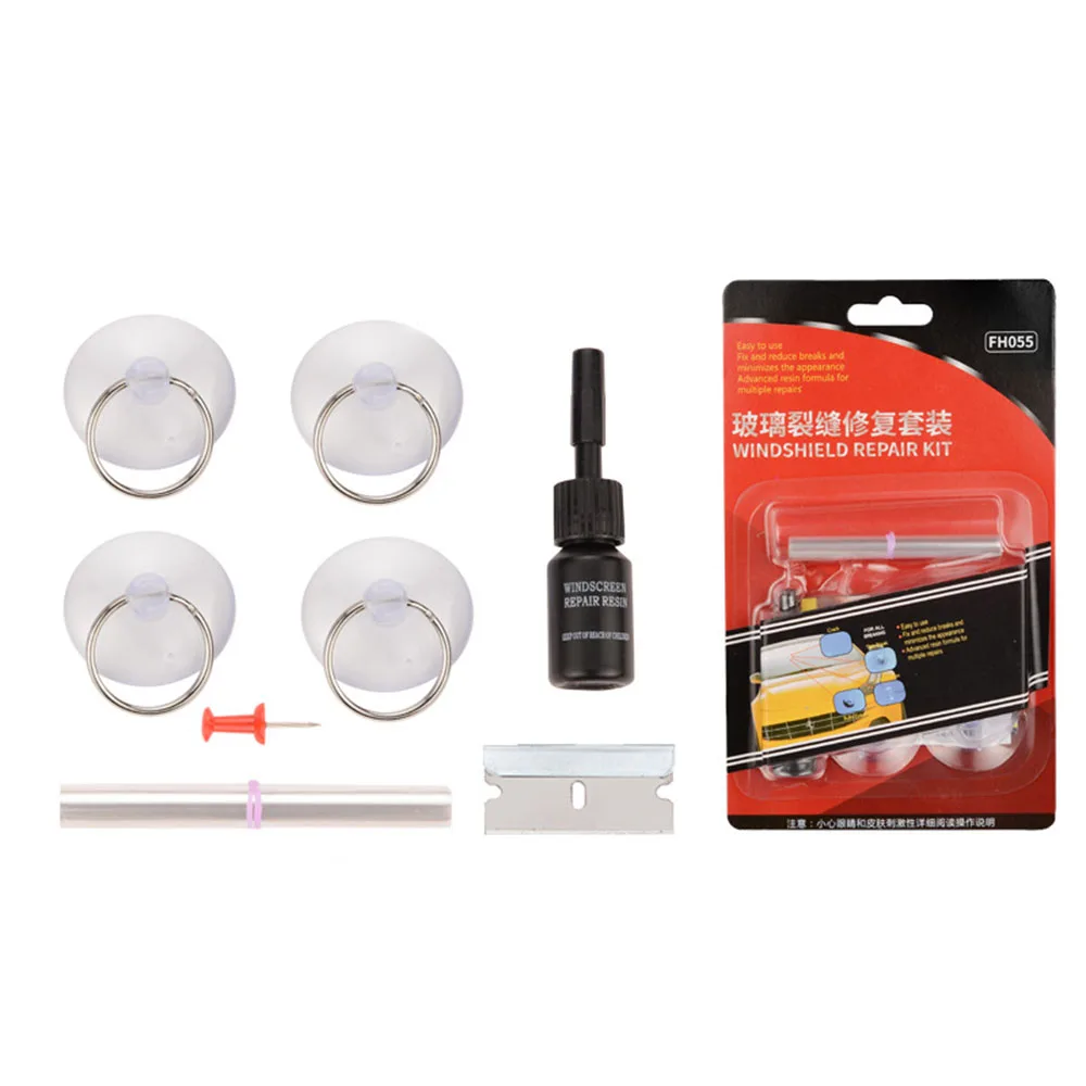 Автомобиль лобовое стекло Царапины чип трещины ремонт Fix инструменты DIY Kit