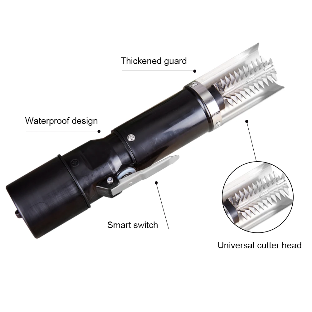 Rechargeable Fish Electric Cleaner For Fish Scalers Charging Portable Clean Remover Descaler Scraper Seafood Tools 8800MA fish scales scraper,fish scale cleaner,fish scale scraper