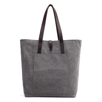 

2020 new ladies shoulder bag casual fashion simple lightweight large capacity portable wild commuter canvas bag