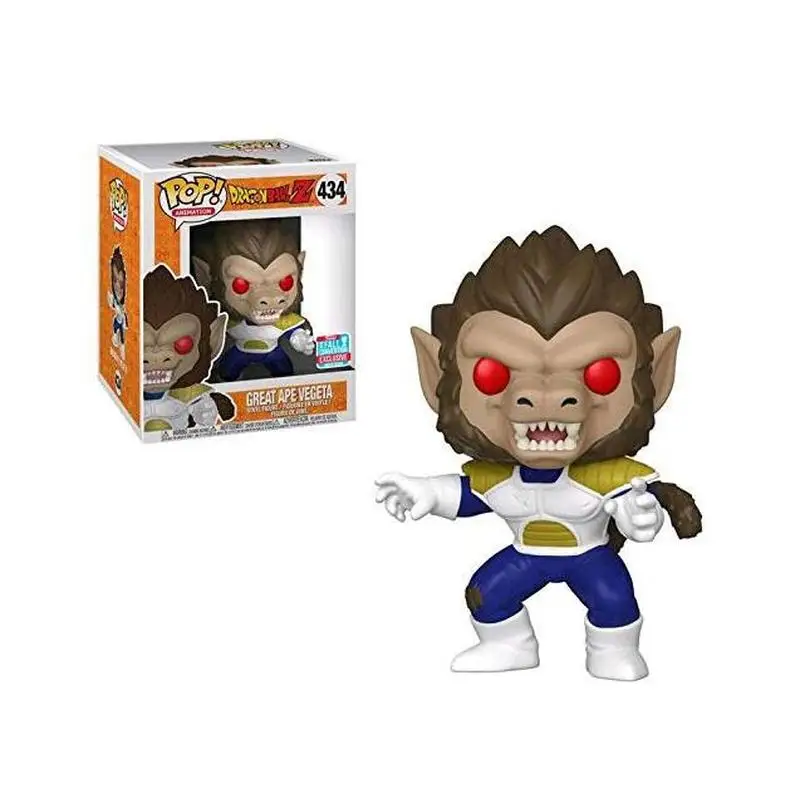 Funko Pop супер Dragon Ball-Z Вегета ГОКу действие персонажа Рождественский подарок Детская модель Кукла бог, супер сайян игрушка BEERUS