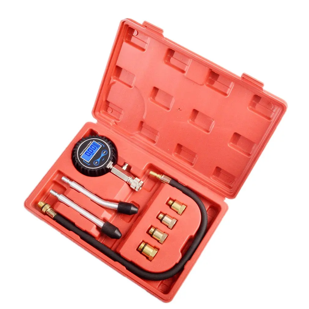 

Automotive Cylinder Test Table Pressure Gauge Repair Test Table Quick Check Engine Digital Display Kit
