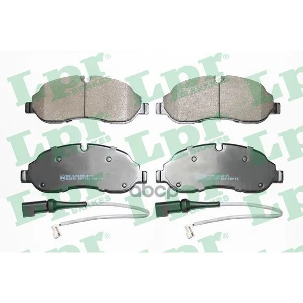 Колодки Тормозные Ford Transit 13- Передние(Для Сдвоенных Шин) Lpr 05p1984a Lpr арт. 05P1984A