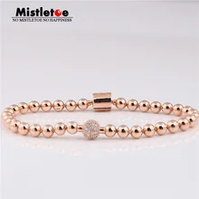 Mistletoe серебряные бусины 925 пробы& браслет паве европейские ювелирные изделия