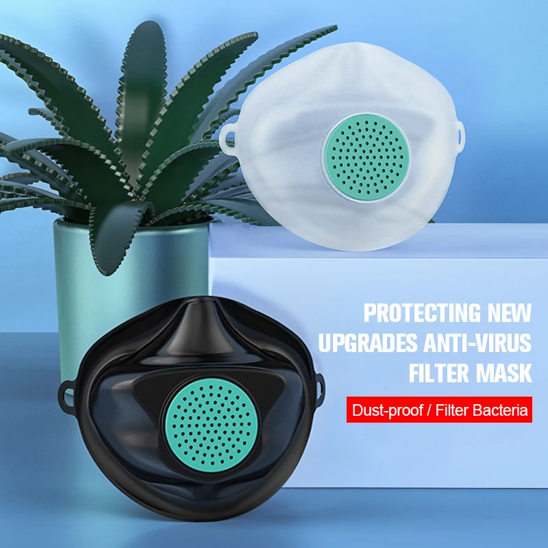 

10 Set Protective Face Masks Disposable Anti Dust Protect Washable Reusable Mouth Masks with Filter pad Element 36 hours deliver