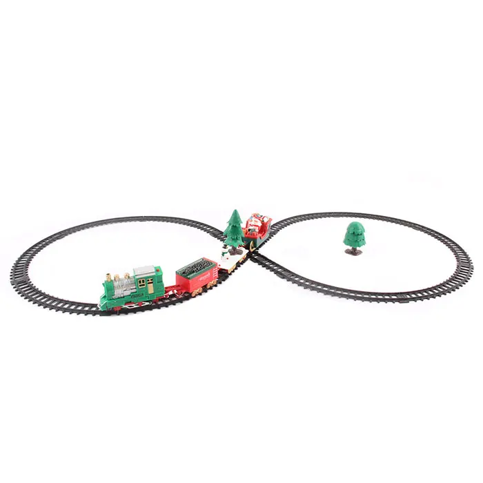 Детский маленький поезд трек игрушка Электрический светсветильник ый
