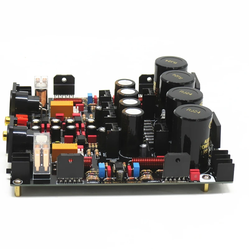 LM3886 XRL полностью сбалансированный Мощность усилитель доска 120 Вт+ 120 Вт Hi-Fi стерео 2-х канальный готовой платы