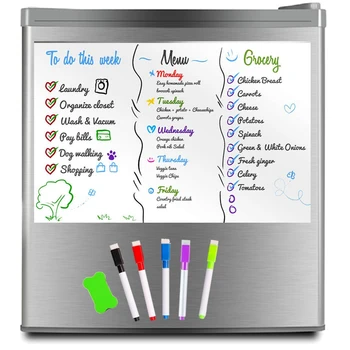 

Vinyl Magnetic White Board Dry Erase Whiteboard for Fridge Magnets School White Boards Office Writing Board Kids Drawing Board