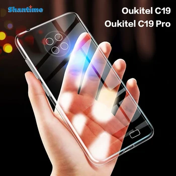 

For Oukitel C19 Case Ultra Thin Clear Soft TPU Case Cover For Oukitel C19 Pro Couqe Funda