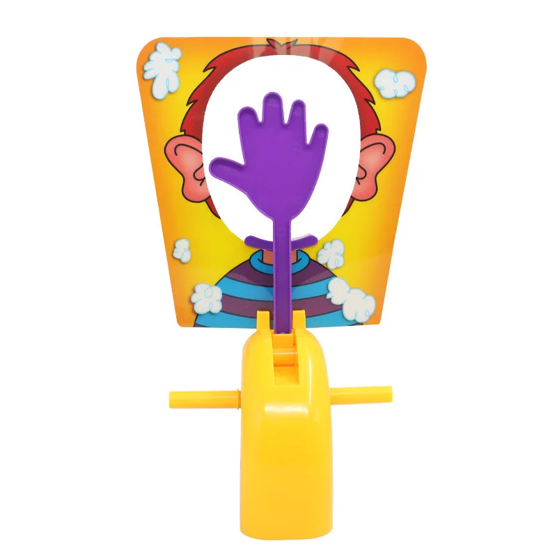 

Tabletop Game Interactive Cream Face Smacking Gadget for Party Single Person Smashed Face Machine Cream Face Machine Funny Paren