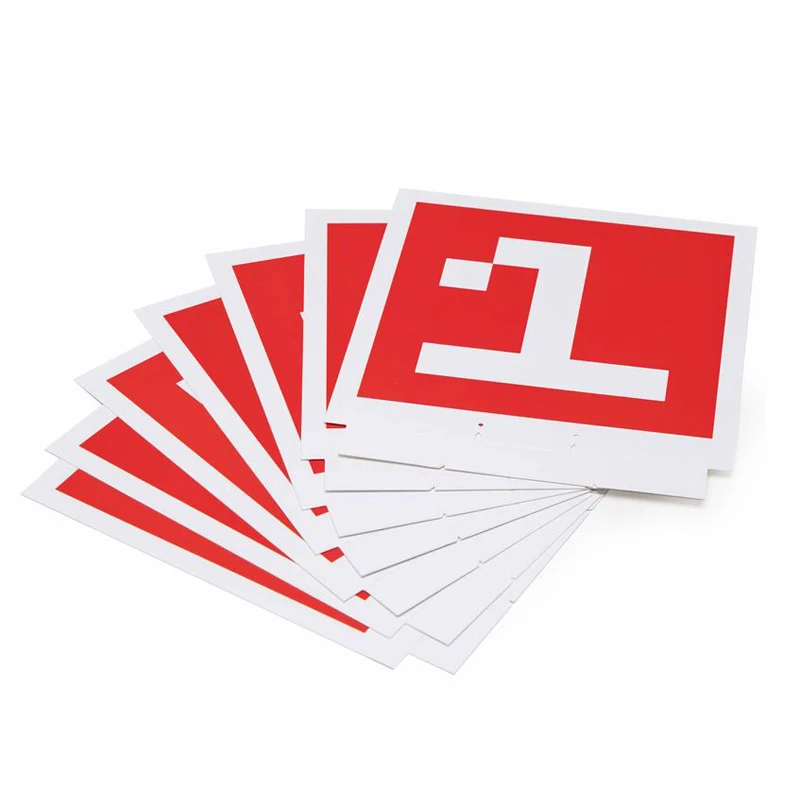 Original DJI RoboMaster S1 Vision Markers Durable paper material Self-supporting supports 44 Vision Markers