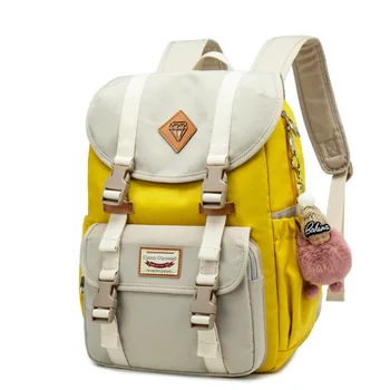 

Women Laptop Backpack Waterproof Large Capacity Child Schoolbag Mochila Escolar Anti Theft Rucksack Teenage Girls Travel Bag