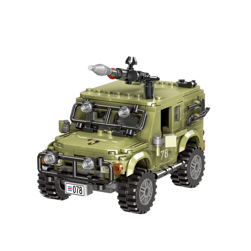 Совместимый legoed спецназ вертолет городской полиции грузовик автомобиль Лодка