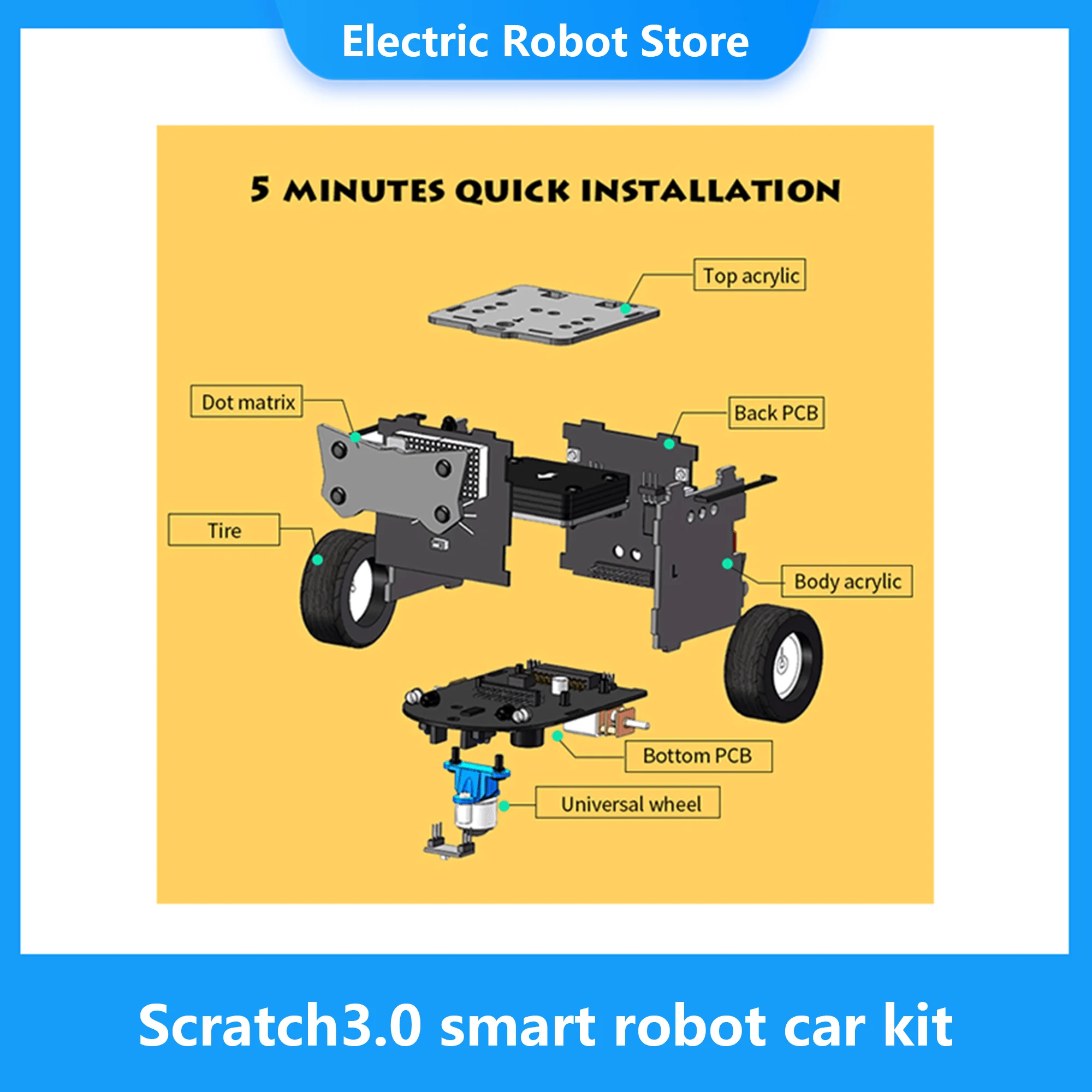 Yahboom α׷ Ŀ  Scratch3.0 arduino ȣȯǴ Ʈ κ ī ŰƮ