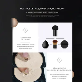 

Air Cushion BB Cream Long-lasting Moisturizing Waterproof Cover Blemishes Even Skin Tone BB Cream Face Makeup