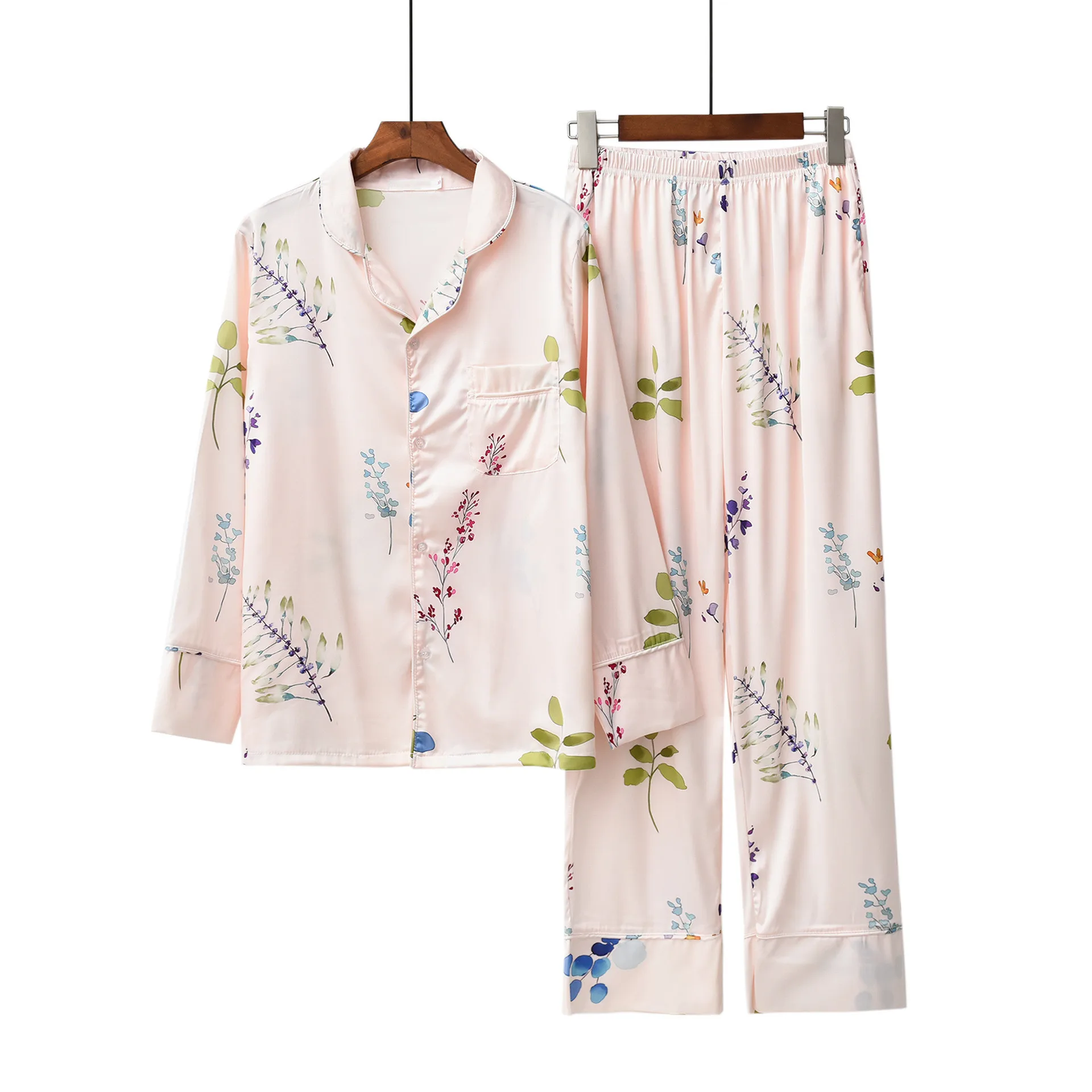 Женский пижамный комплект из 2 предметов для сна и отдыха повседневный одежды с