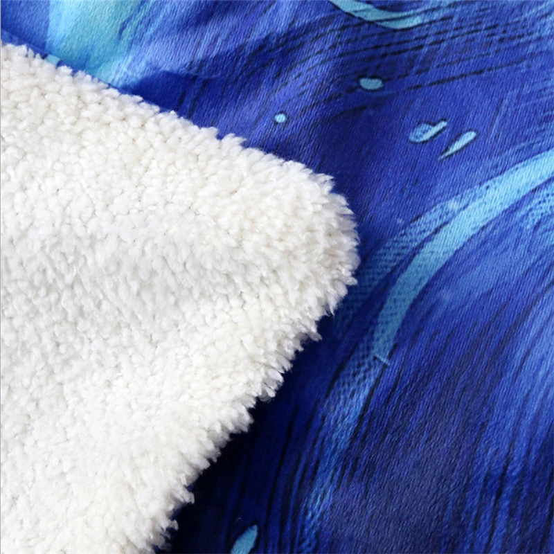 Одеяла С Рисунком Слона хлопок бархат Двухслойное одеяло для дивана 150 см X 200 см тяжелое одеяло анти-пиллинг