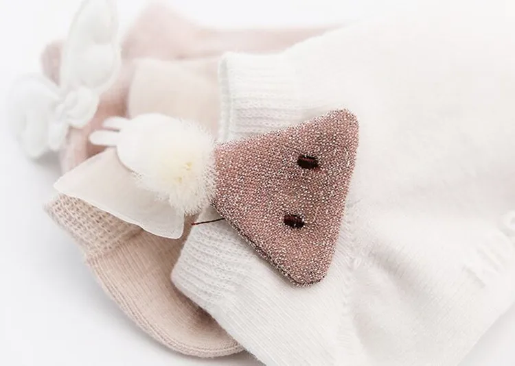3Pairs/lot Newborn Baby Socks Cotton Anti Slip Baby Socks for Girls Infant Baby Ankle Socks Princess Style Spring Autumn