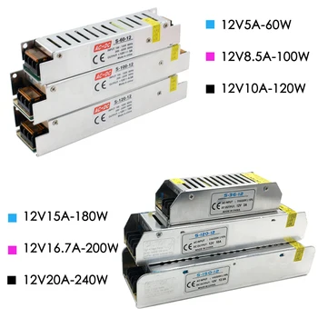

DC 12 V 24 V Volt Lighting Transformers 12V 24V Power Supply 12V LED Driver Power Adapter Lighting Transformers Driver Led Volt